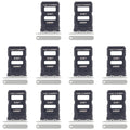 For Xiaomi 15 10pcs Original SIM Card Tray + SIM Card Tray (Green)