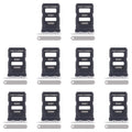 For Xiaomi 15 10pcs Original SIM Card Tray + SIM Card Tray (Gold)