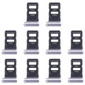 For Xiaomi 15 10pcs Original SIM Card Tray + SIM Card Tray (Blue)