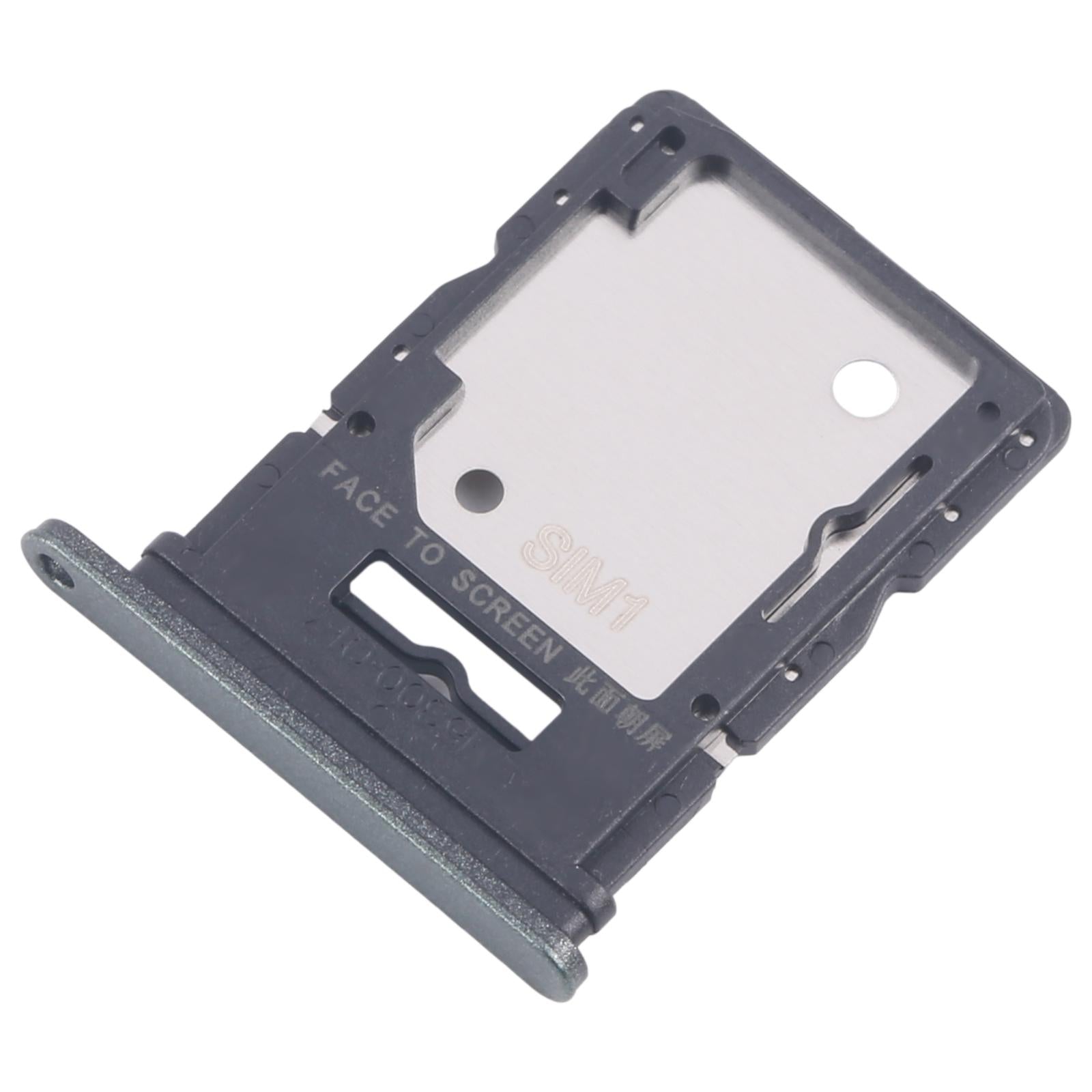 For Xiaomi Redmi Note 14 5G 10pcs Original SIM + SIM / Micro SD Card Tray (Dark Green)