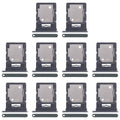 For Xiaomi Redmi Note 14 5G 10pcs Original SIM + SIM / Micro SD Card Tray (Dark Green)