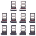 For Xiaomi Poco F7 10pcs Original SIM Card Tray + SIM Card Tray (Black)
