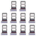 For Xiaomi Poco F7 10pcs Original SIM Card Tray + SIM Card Tray (Purple)