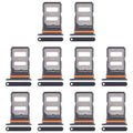 For Xiaomi Redmi Turbo 4 10pcs Original SIM Card Tray + SIM Card Tray (Black)