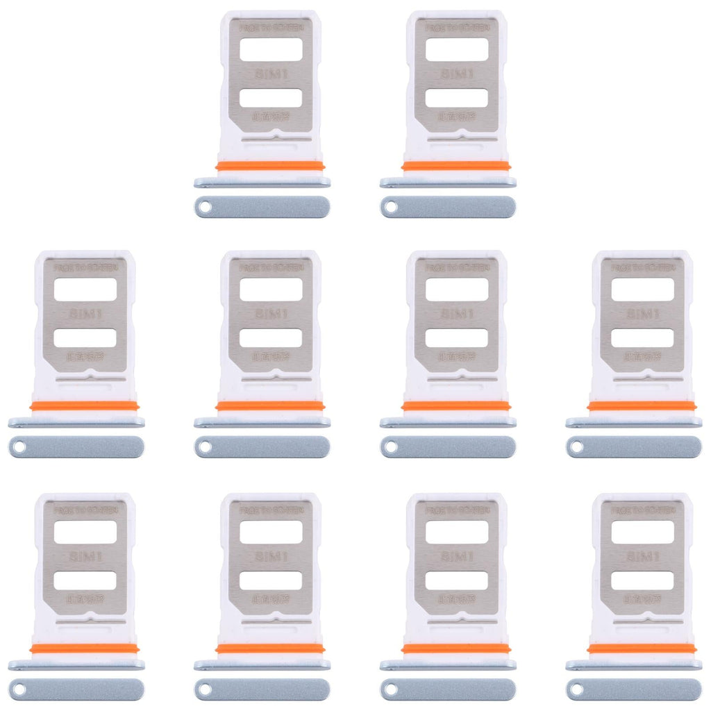 For Xiaomi Redmi Turbo 4 10pcs Original SIM Card Tray + SIM Card Tray (Blue)