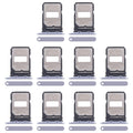 For Xiaomi Poco F7 Pro 10pcs Original SIM Card Tray + SIM Card Tray (Blue)