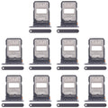 For Xiaomi Redmi K80 10pcs Original SIM Card Tray + SIM Card Tray (Black)