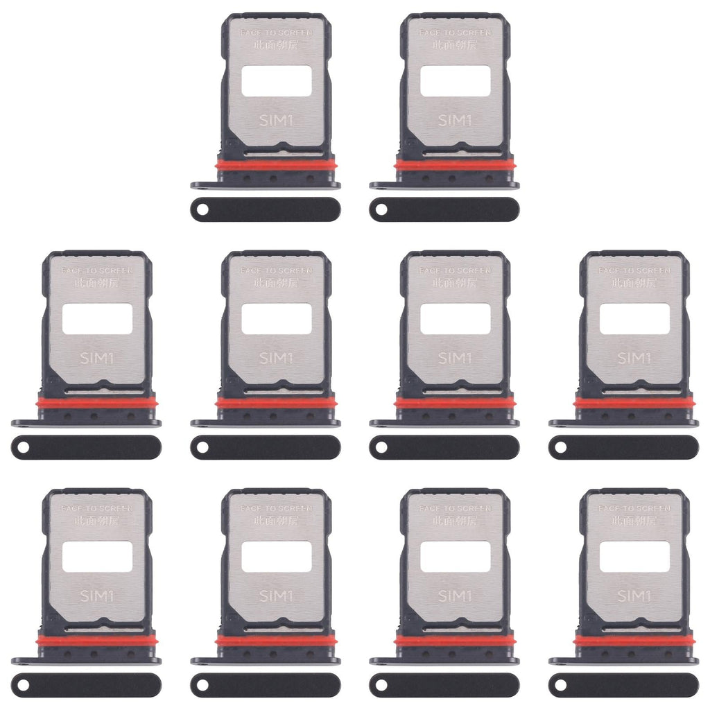 For Xiaomi Poco F7 Ultra 10pcs Original SIM Card Tray + SIM Card Tray (Frosted Black)