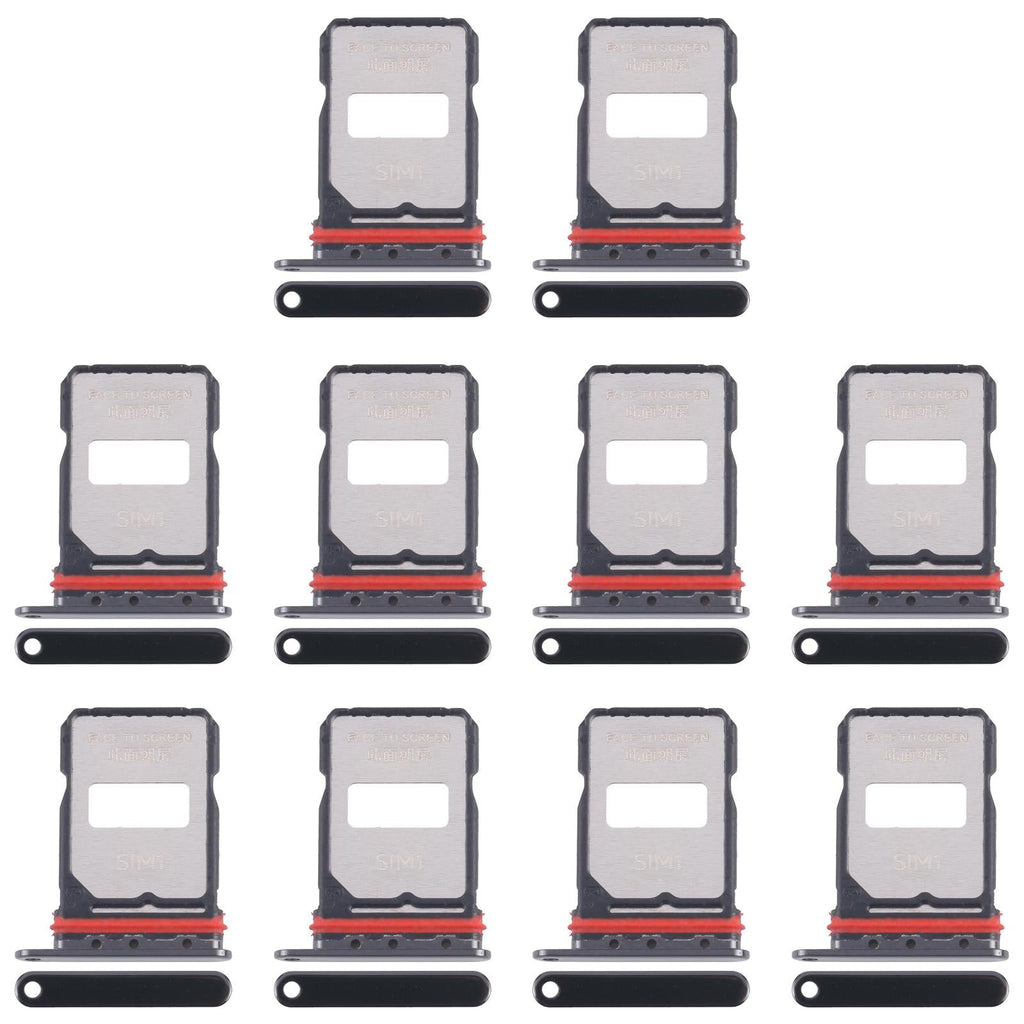 For Xiaomi Poco F7 Ultra 10pcs Original SIM Card Tray + SIM Card Tray (Jet Black)