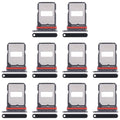 For Xiaomi Redmi K80 Pro 10pcs Original SIM Card Tray + SIM Card Tray (Jet Black)