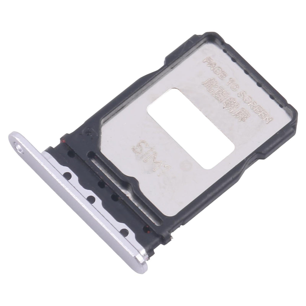 For Xiaomi Redmi K80 Pro 10pcs Original SIM Card Tray + SIM Card Tray (Silver)