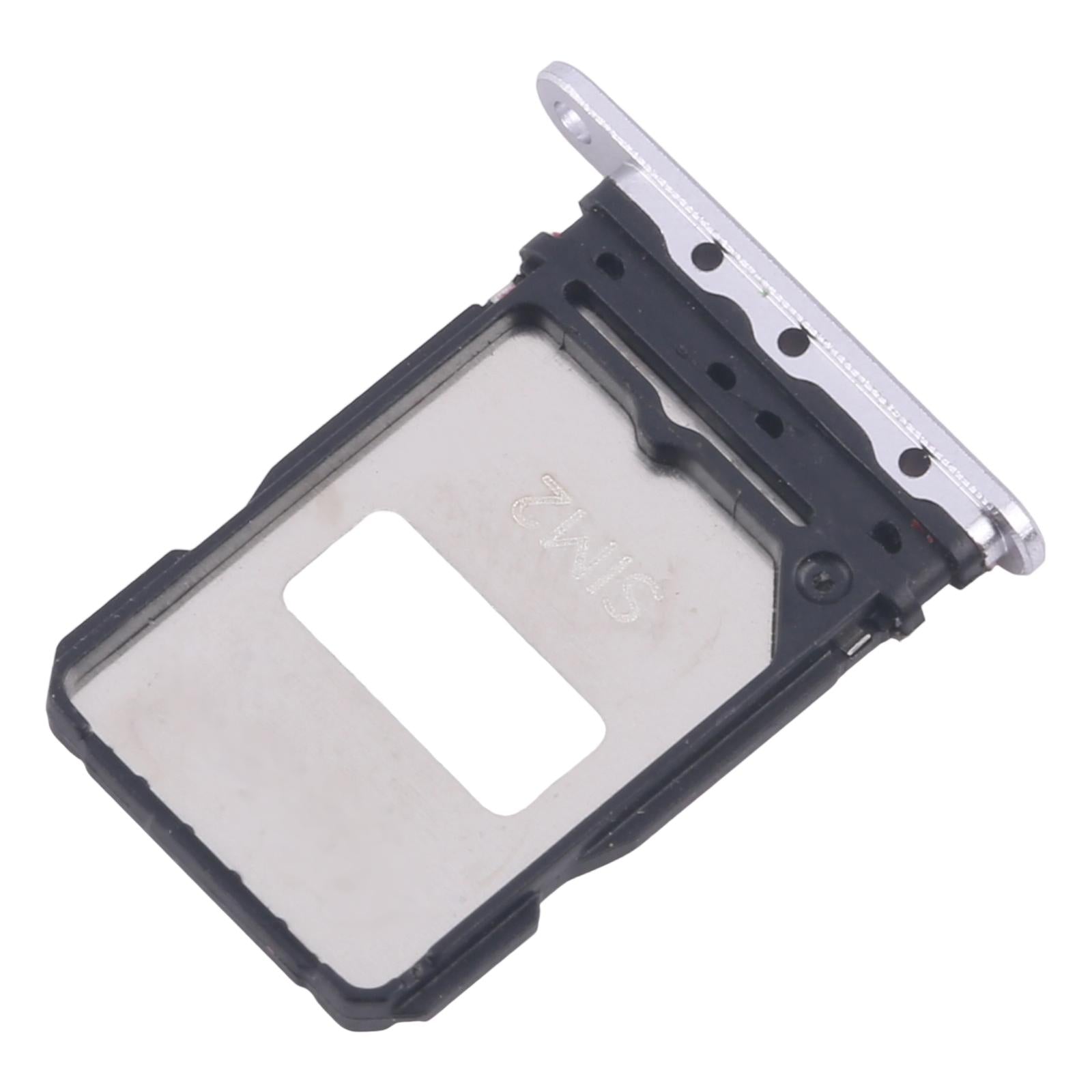 For Xiaomi Redmi K80 Pro 10pcs Original SIM Card Tray + SIM Card Tray (Silver)
