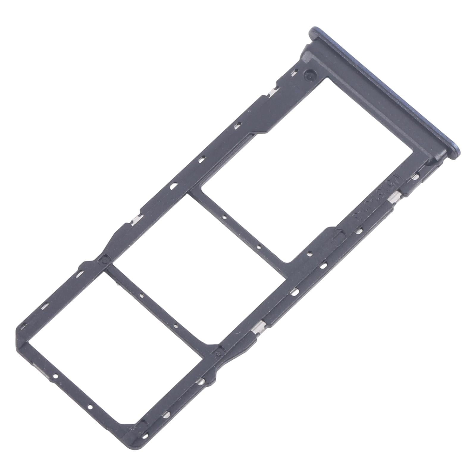 For Xiaomi Redmi 14R 5G 10pcs Original SIM Card Tray + SIM Card Tray + Micro SD Card Tray (Blue)