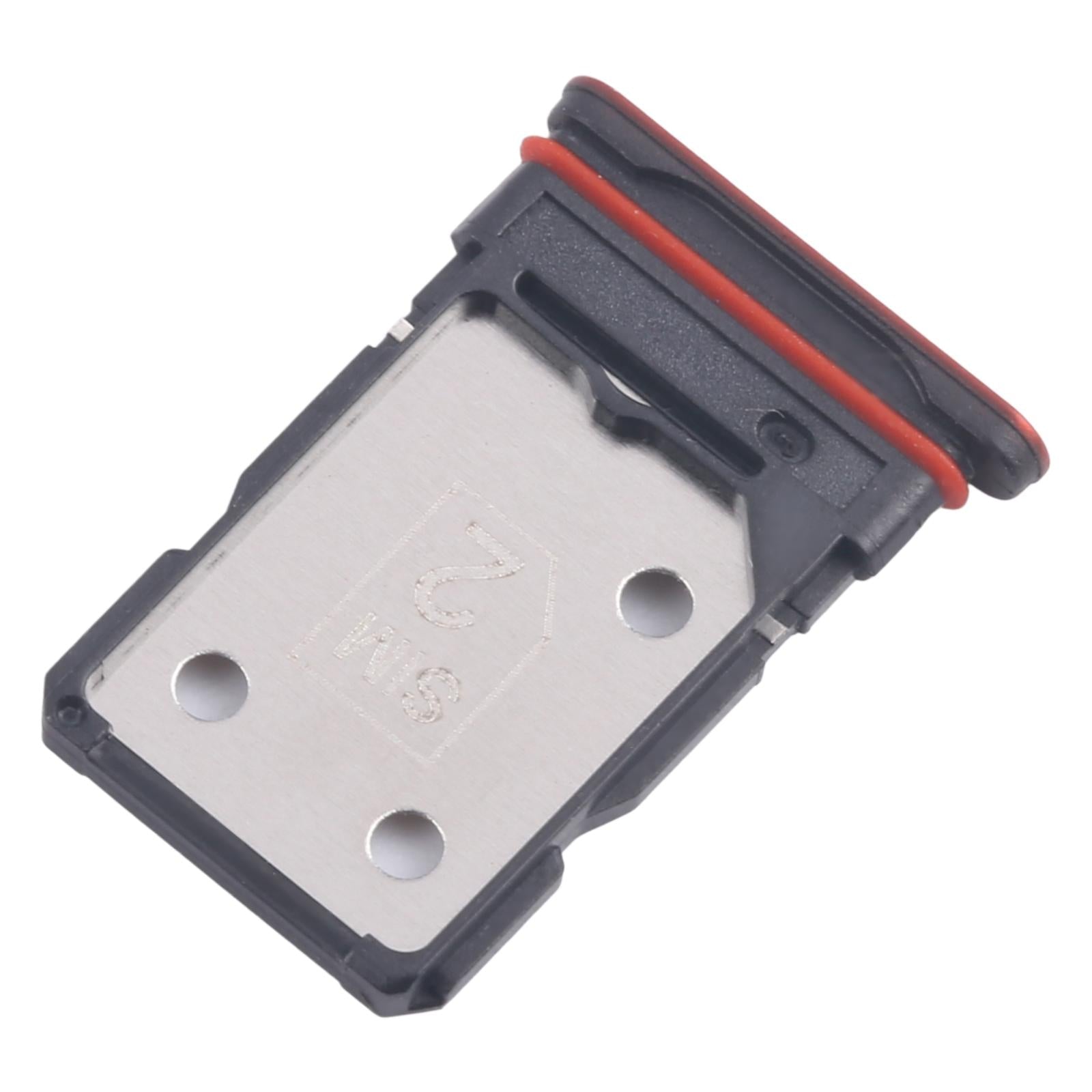 For Motorola Edge 50 Neo 10pcs Original SIM Card Tray + SIM Card Tray (Red)