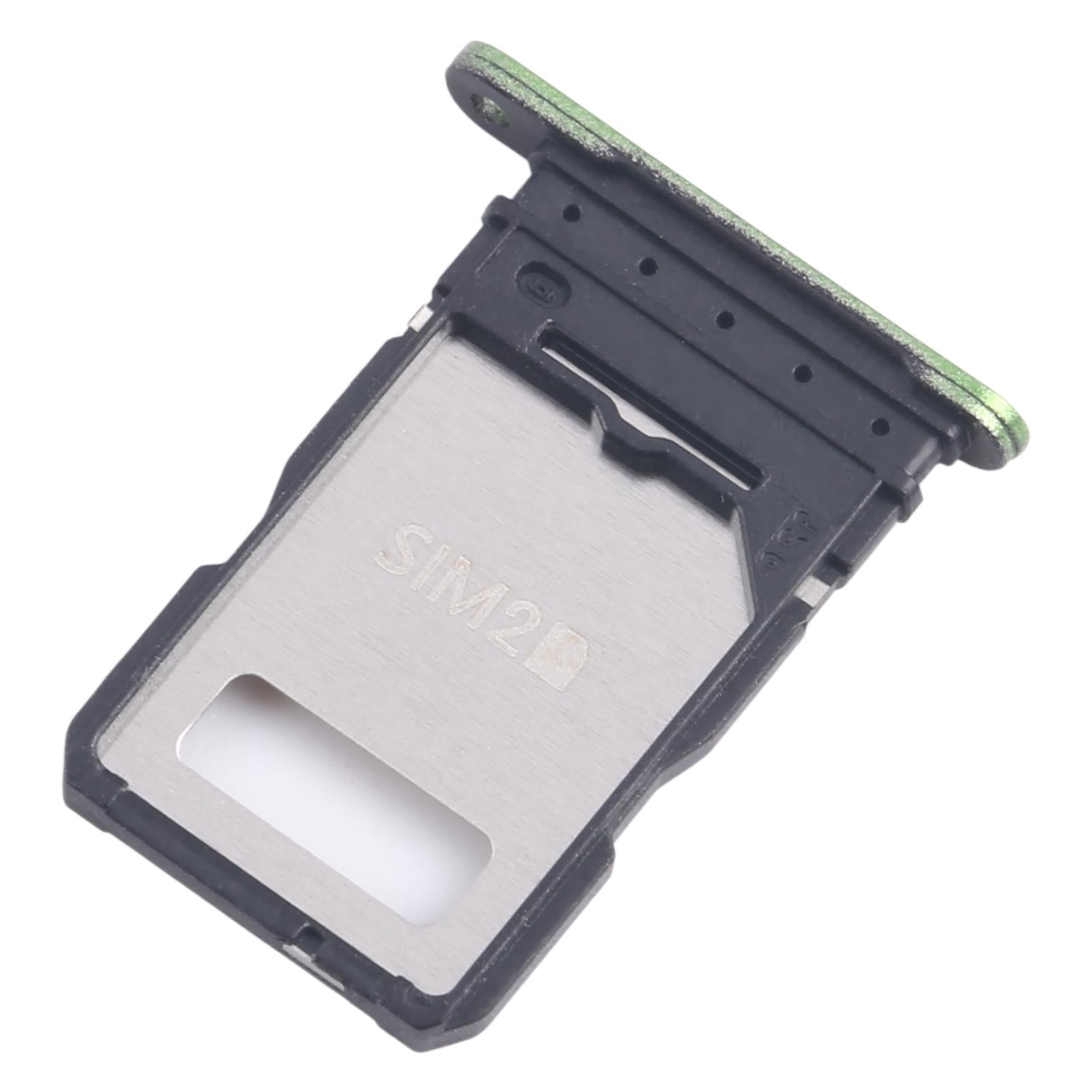 For Motorola Edge 50 Fusion 10pcs Original SIM + SIM Card Tray (Green)