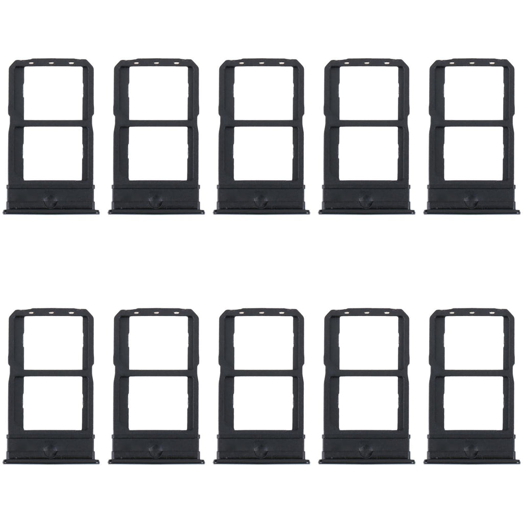 For vivo iQOO Neo5 Lite V2118A 10pcs Original SIM Card Tray + SIM Card Tray (Black)