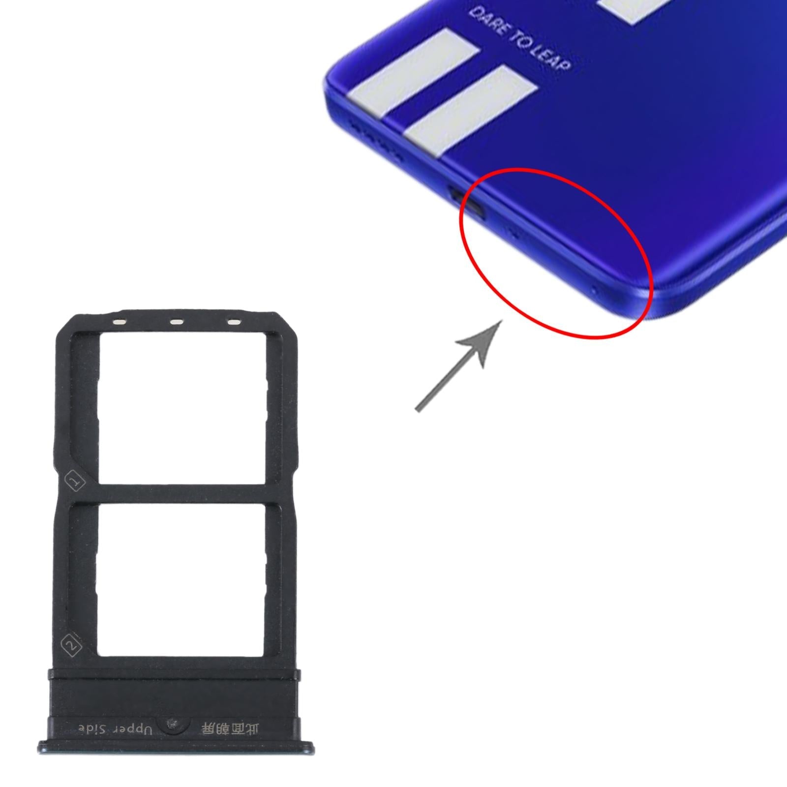 For vivo iQOO Neo5 Lite V2118A 10pcs Original SIM Card Tray + SIM Card Tray (Silver)