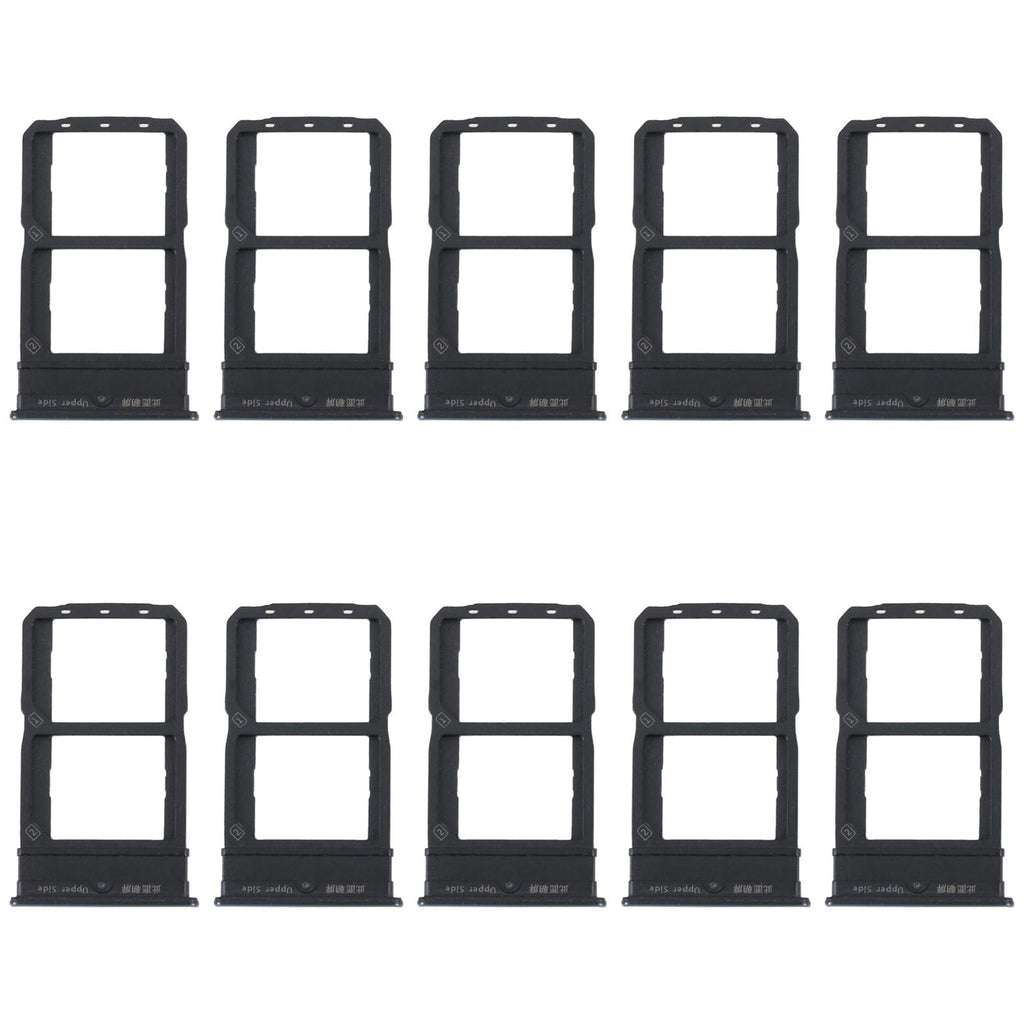 For vivo iQOO Neo5 Lite V2118A 10pcs Original SIM Card Tray + SIM Card Tray (Silver)