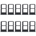 For vivo iQOO Neo5 Lite V2118A 10pcs Original SIM Card Tray + SIM Card Tray (Silver)