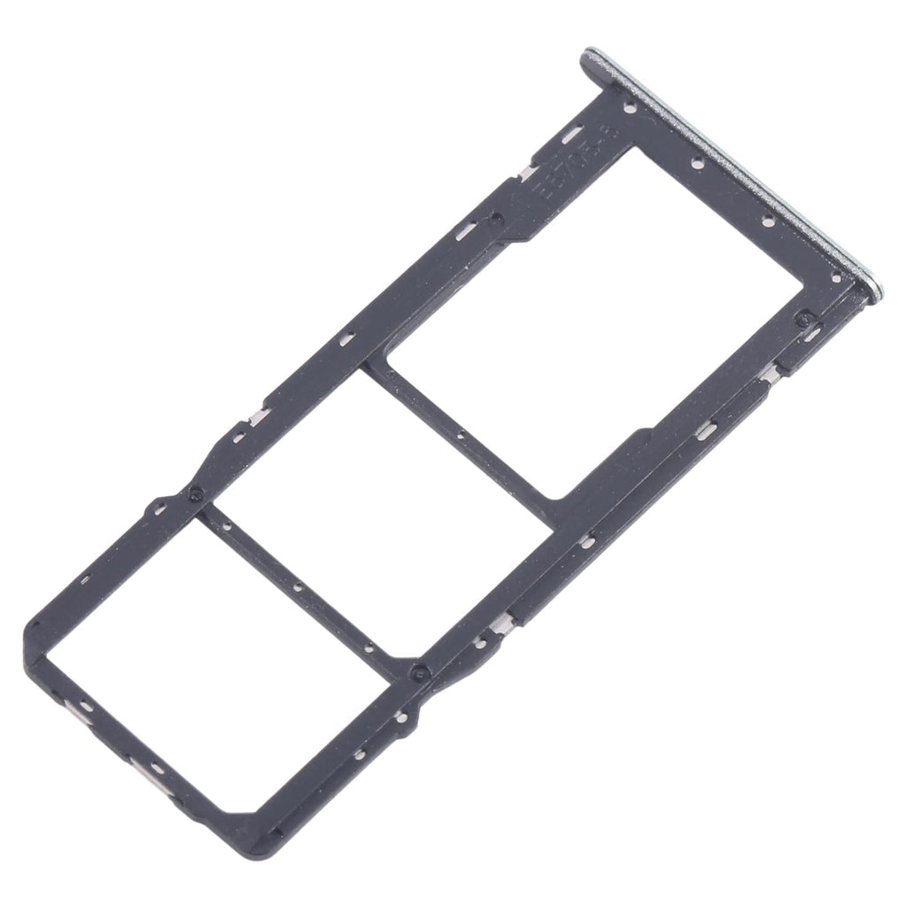 For ZTE Blade A35 SIM Card Tray + SIM Card Tray + Micro SD Card Tray (Green)