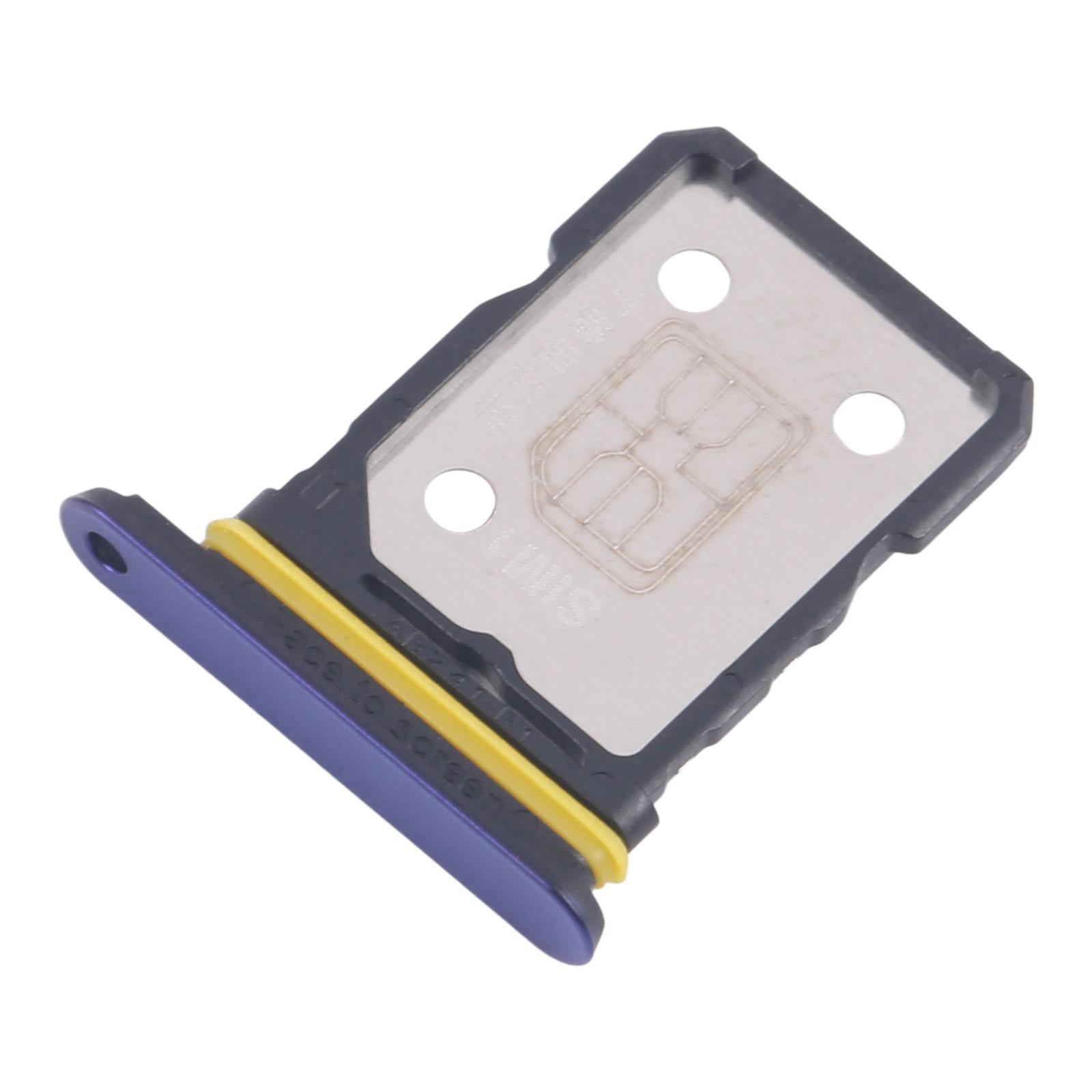 For Realme GT Neo 3 10pcs Original SIM Card Tray + SIM Card Tray (Blue)