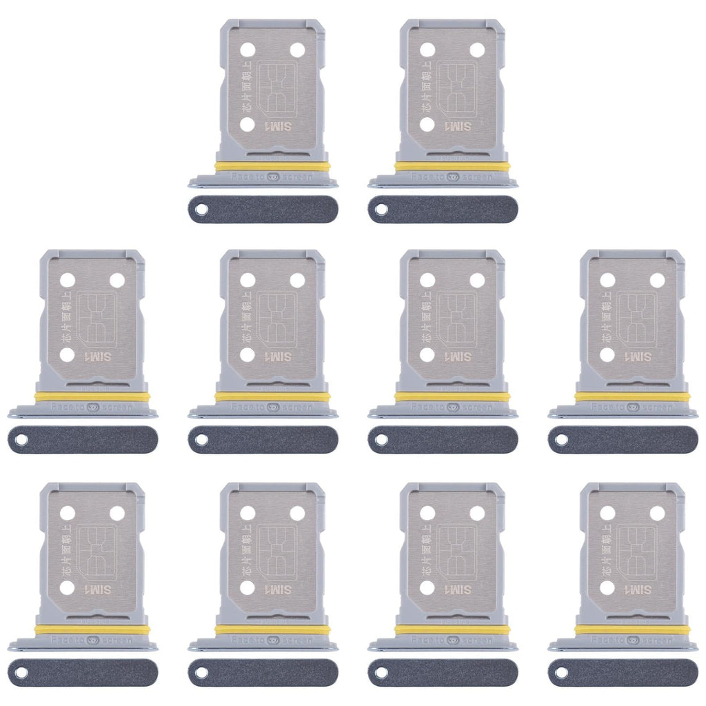 For Realme GT Neo 3 10pcs Original SIM Card Tray + SIM Card Tray (Baby Blue)
