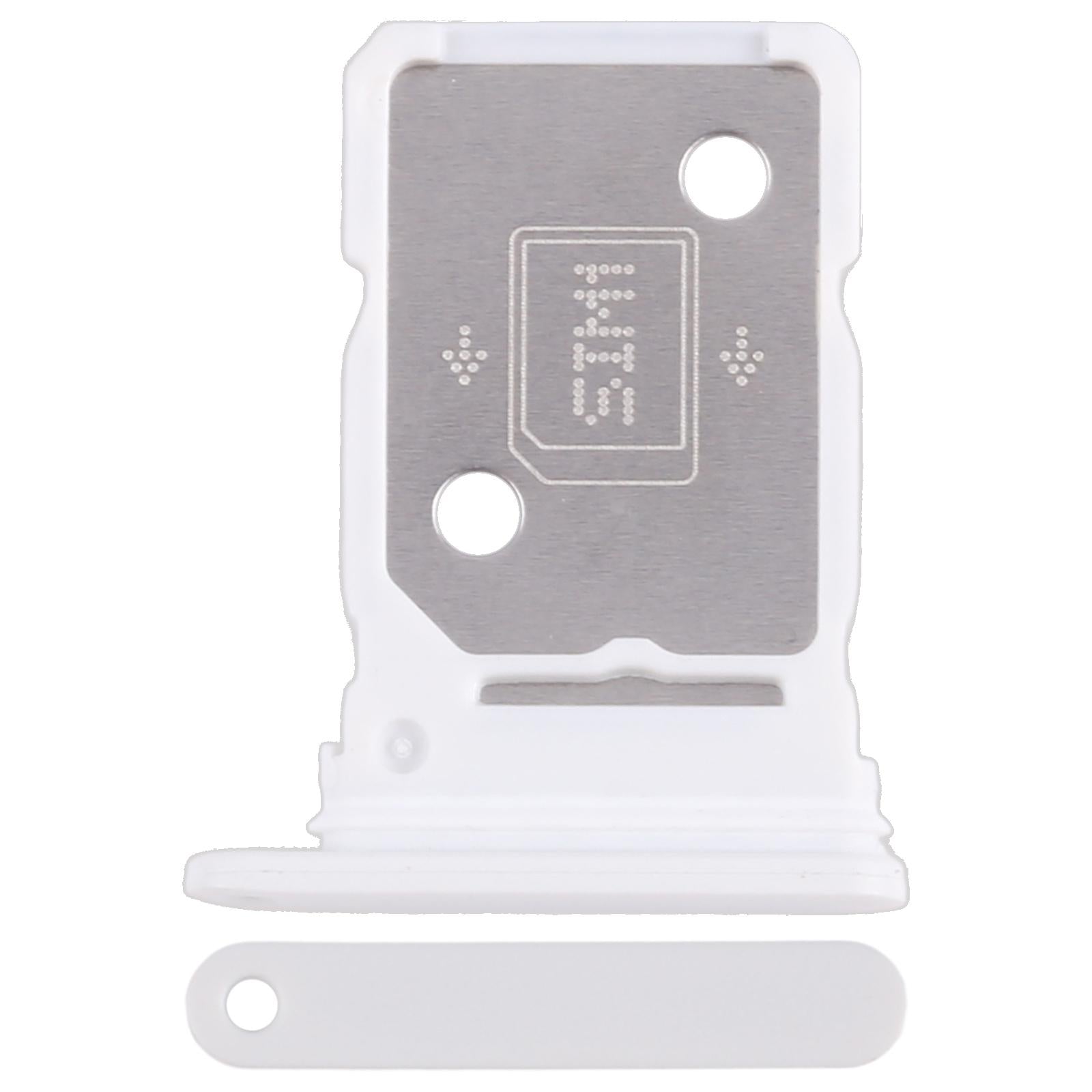 For Nothing Phone 2A SIM Card Tray + SIM Card Tray (White)
