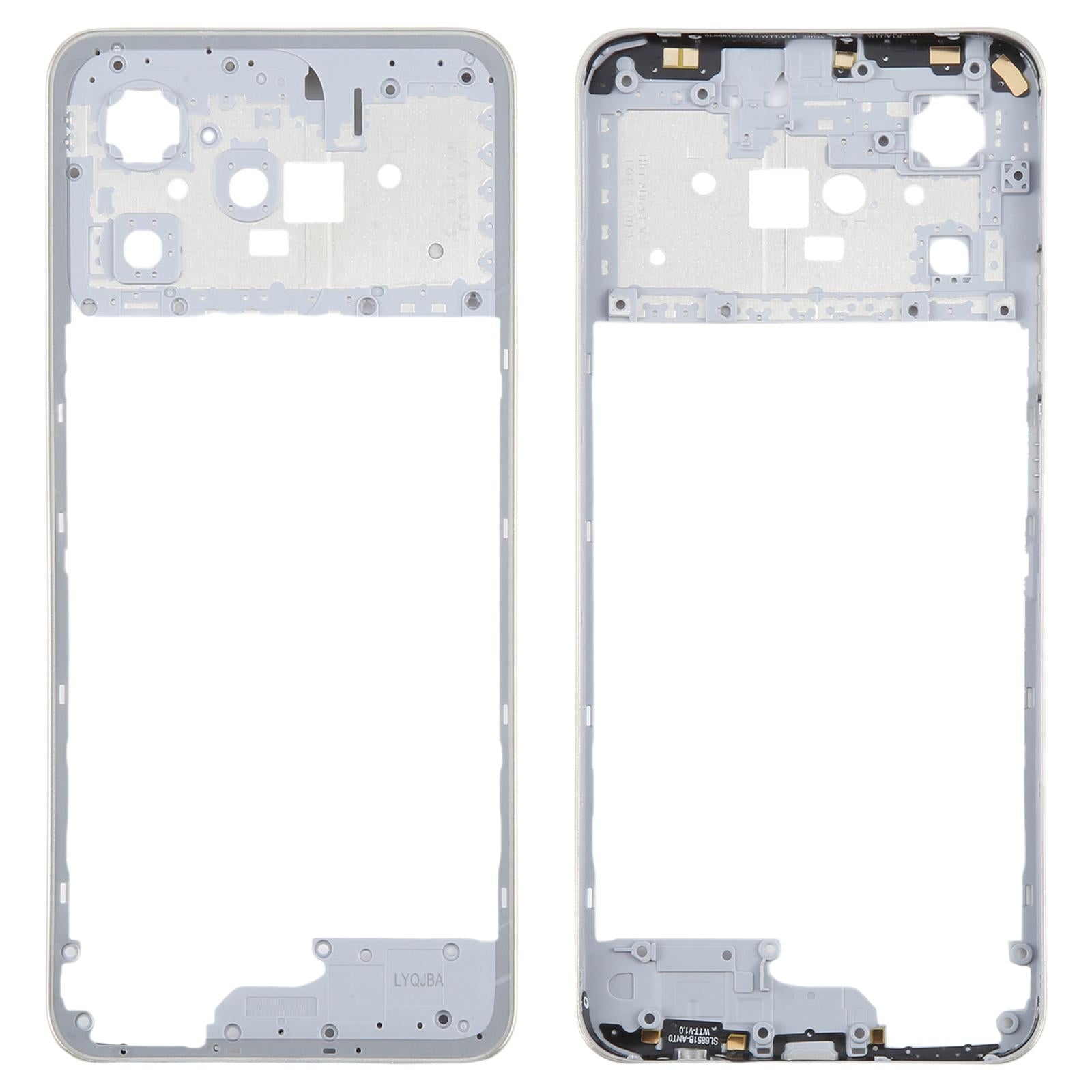 For Realme C53 4G RMX3760 Middle Frame Bezel Plate (Gold)