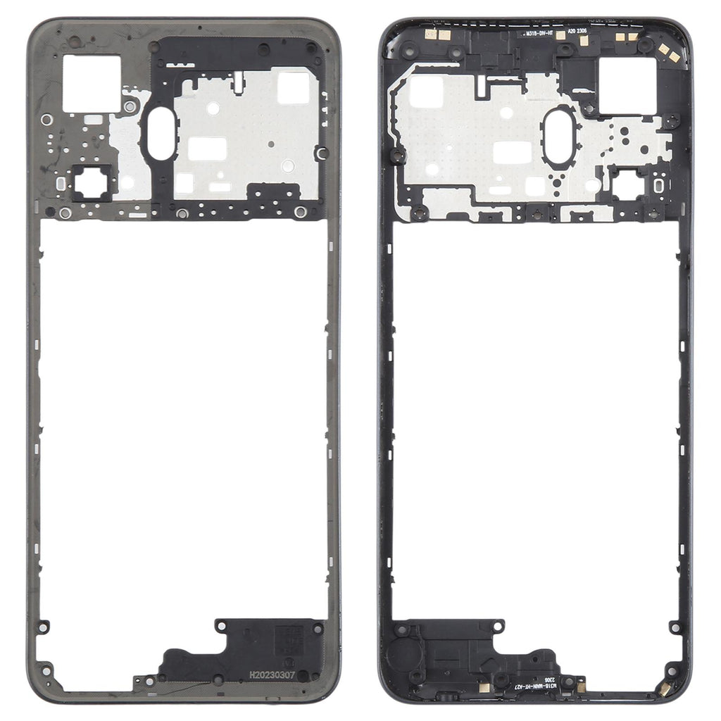 For Realme C55 4G RMX3710 Middle Frame Bezel Plate (Black)