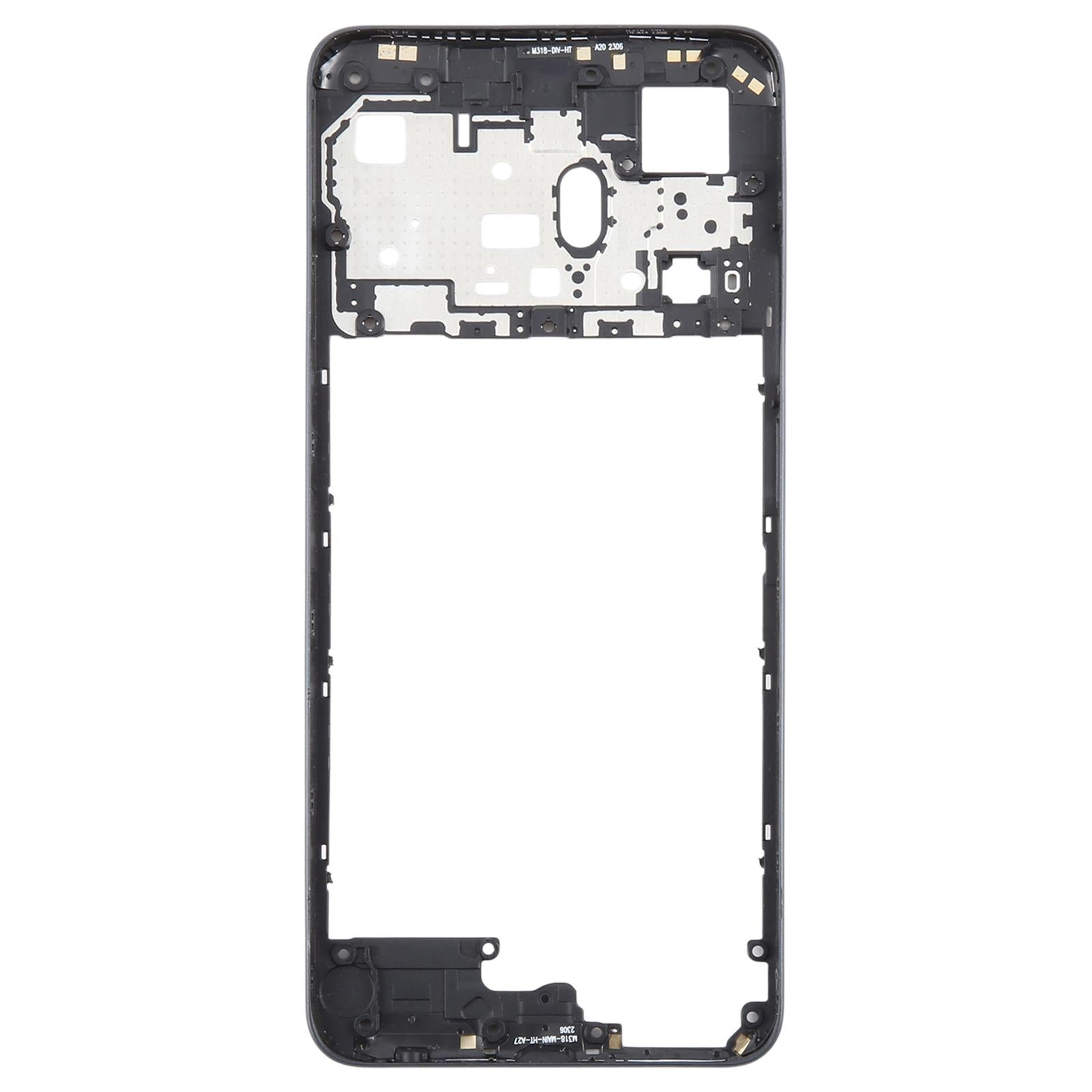 For Realme C55 4G RMX3710 Middle Frame Bezel Plate (Black)
