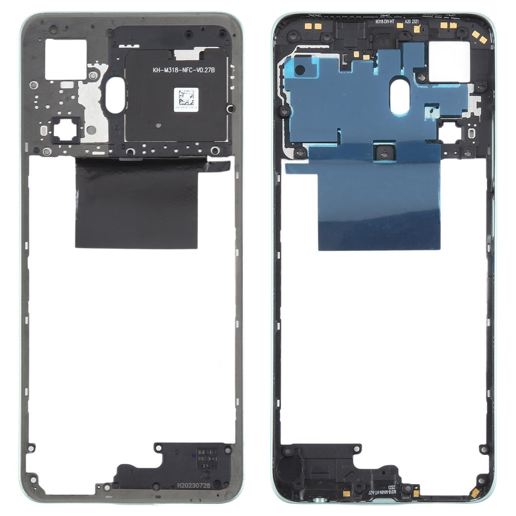 For Realme C55 4G RMX3710 Middle Frame Bezel Plate (Green)