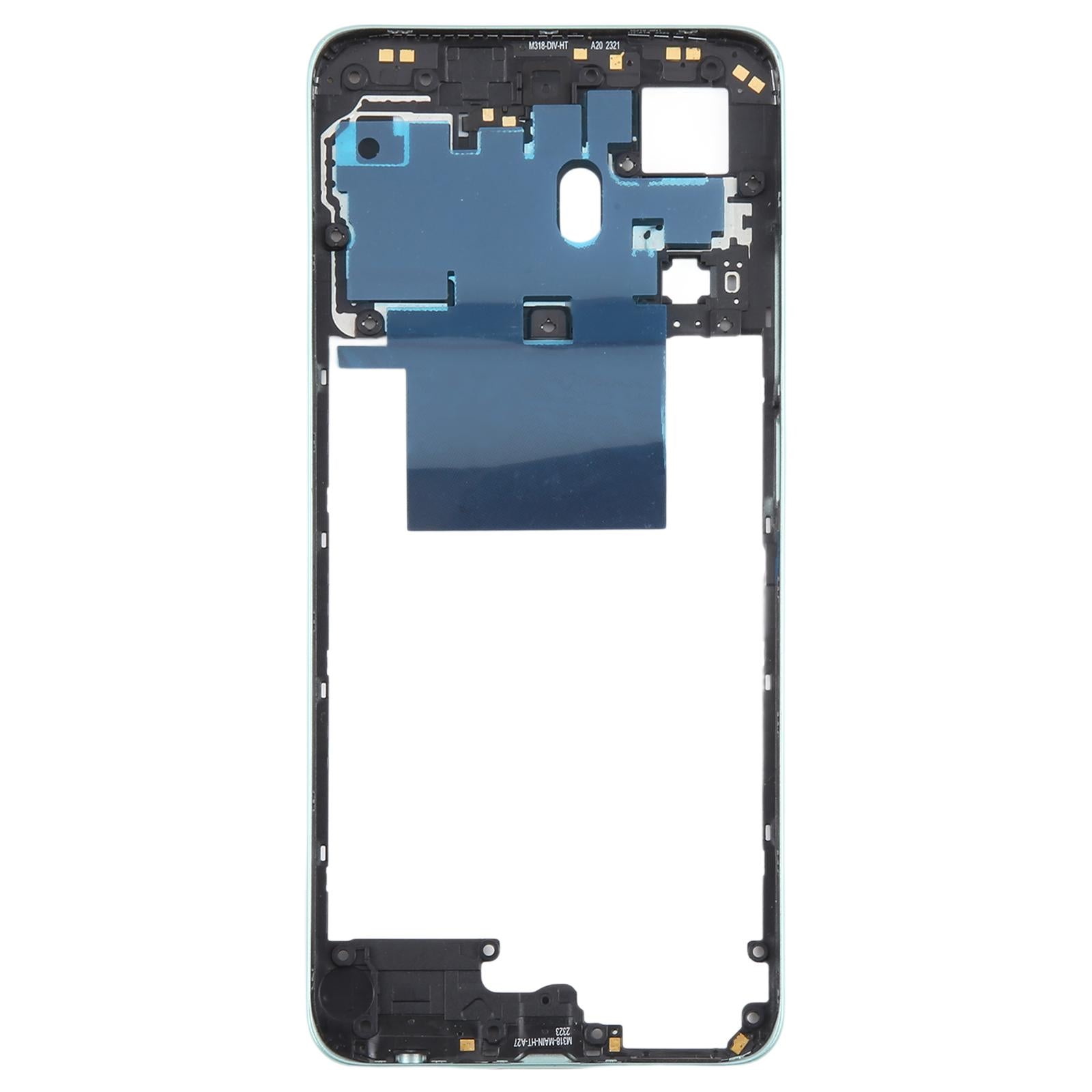 For Realme C55 4G RMX3710 Middle Frame Bezel Plate (Green)