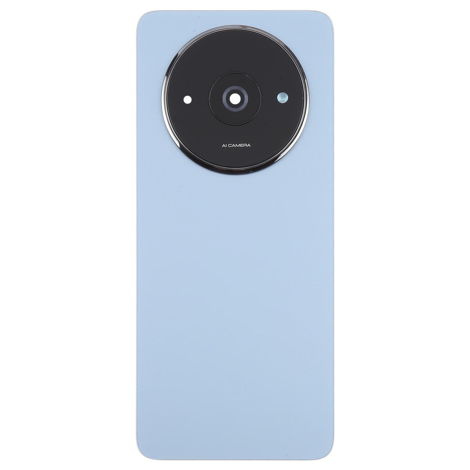 For Xiaomi Redmi A3 4G OEM Battery Back Cover with Camera Lens Frame(Blue)