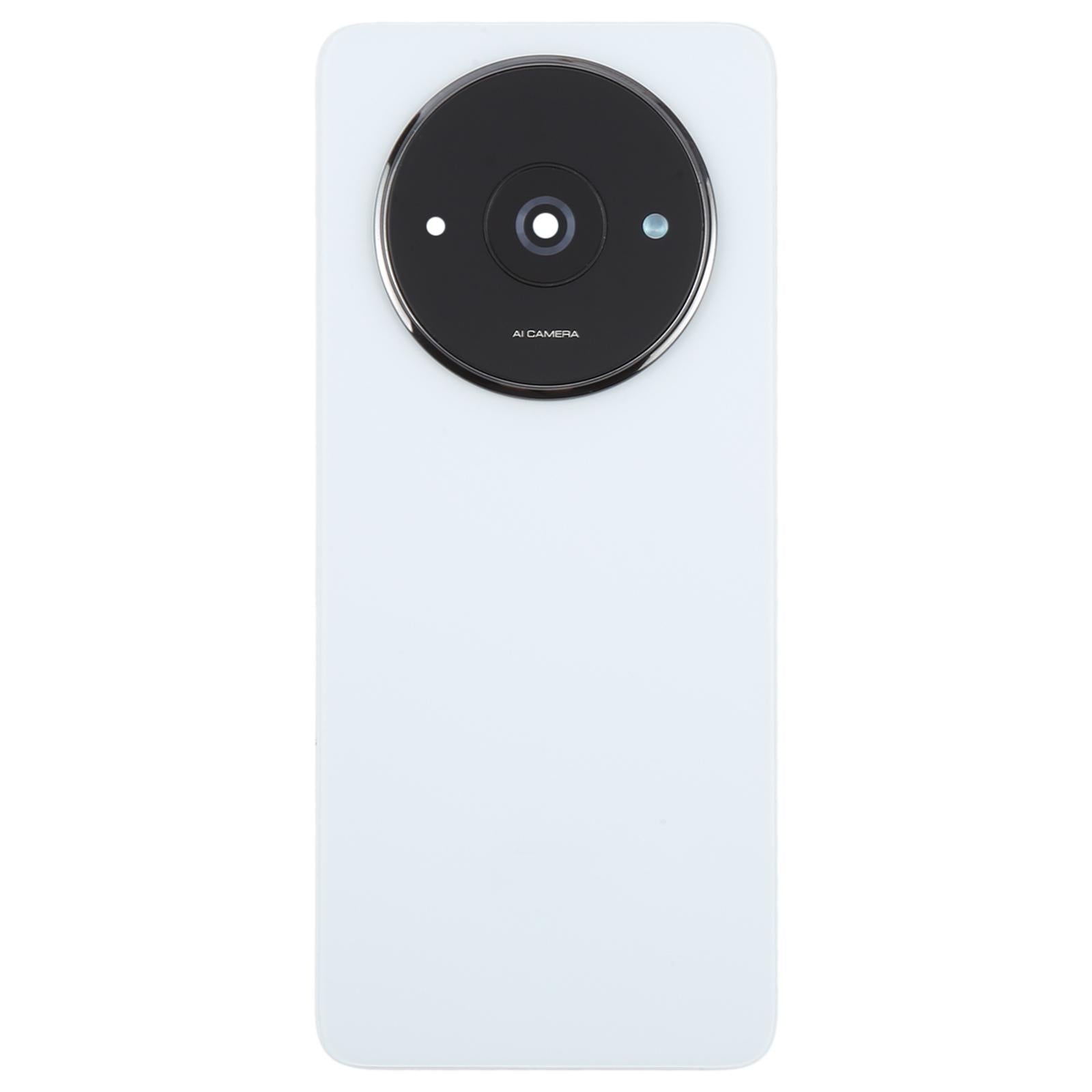 For Xiaomi Redmi A3 4G OEM Battery Back Cover with Camera Lens Frame(White)