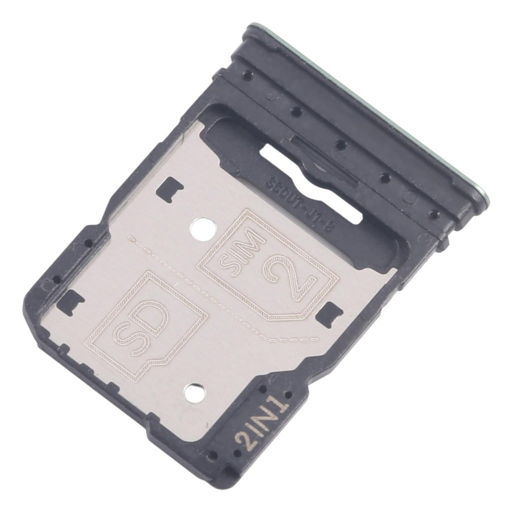 For Motorola Edge 60 10pcs Original SIM Card Tray + SIM Card Tray / Micro SD Card Tray (Green)