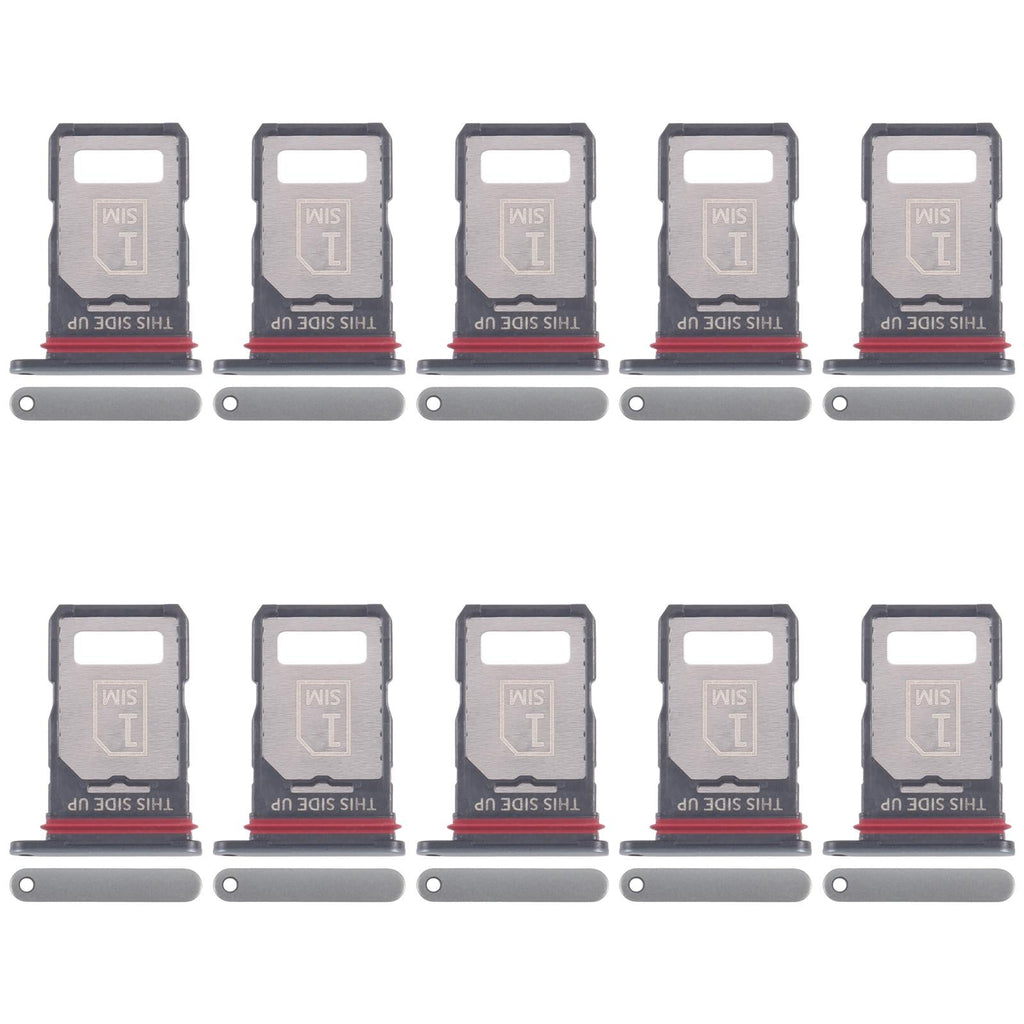 For Motorola Edge 60 Pro 10pcs Original SIM Card Tray + SIM Card Tray (Green)