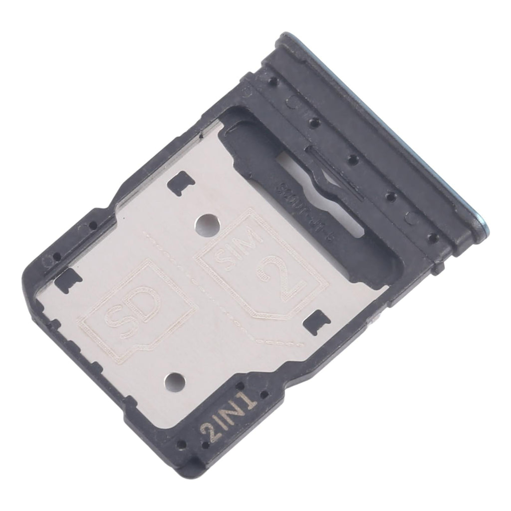 For Motorola Edge 60 Fusion 10pcs Original SIM Card Tray + SIM Card Tray / Micro SD Card Tray (Green)
