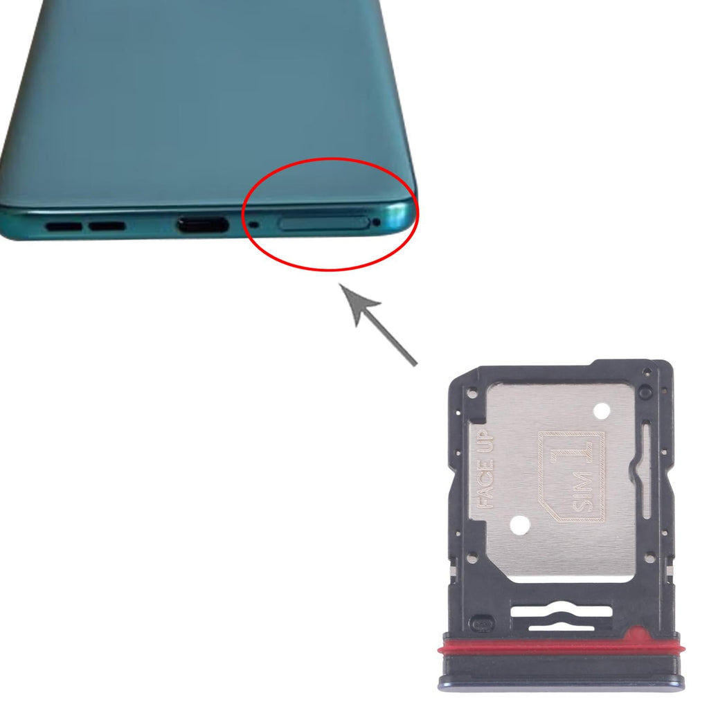 For Motorola Edge 60 Fusion 10pcs Original SIM Card Tray + SIM Card Tray / Micro SD Card Tray (Blue)