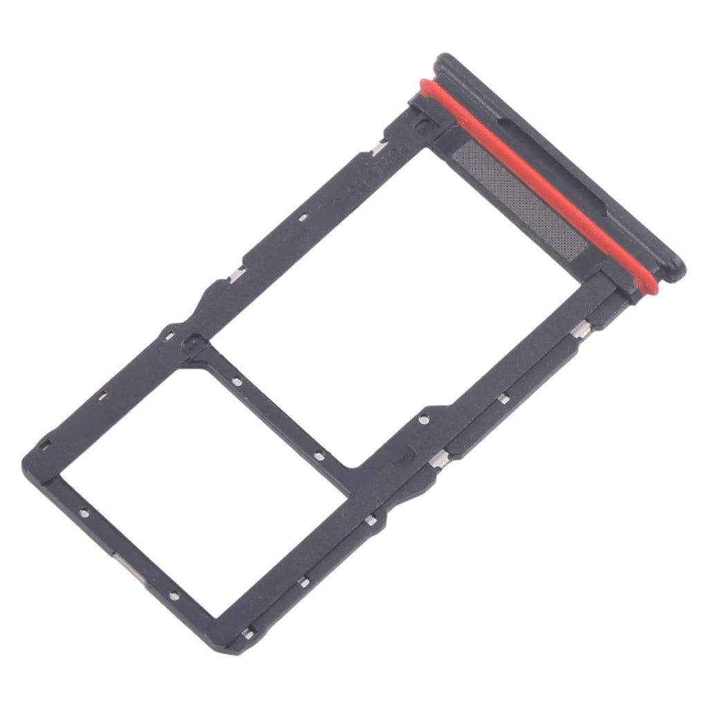 For Motorola Moto G56 10pcs Original SIM Card Tray + SIM / Micro SD Card Tray (Black)