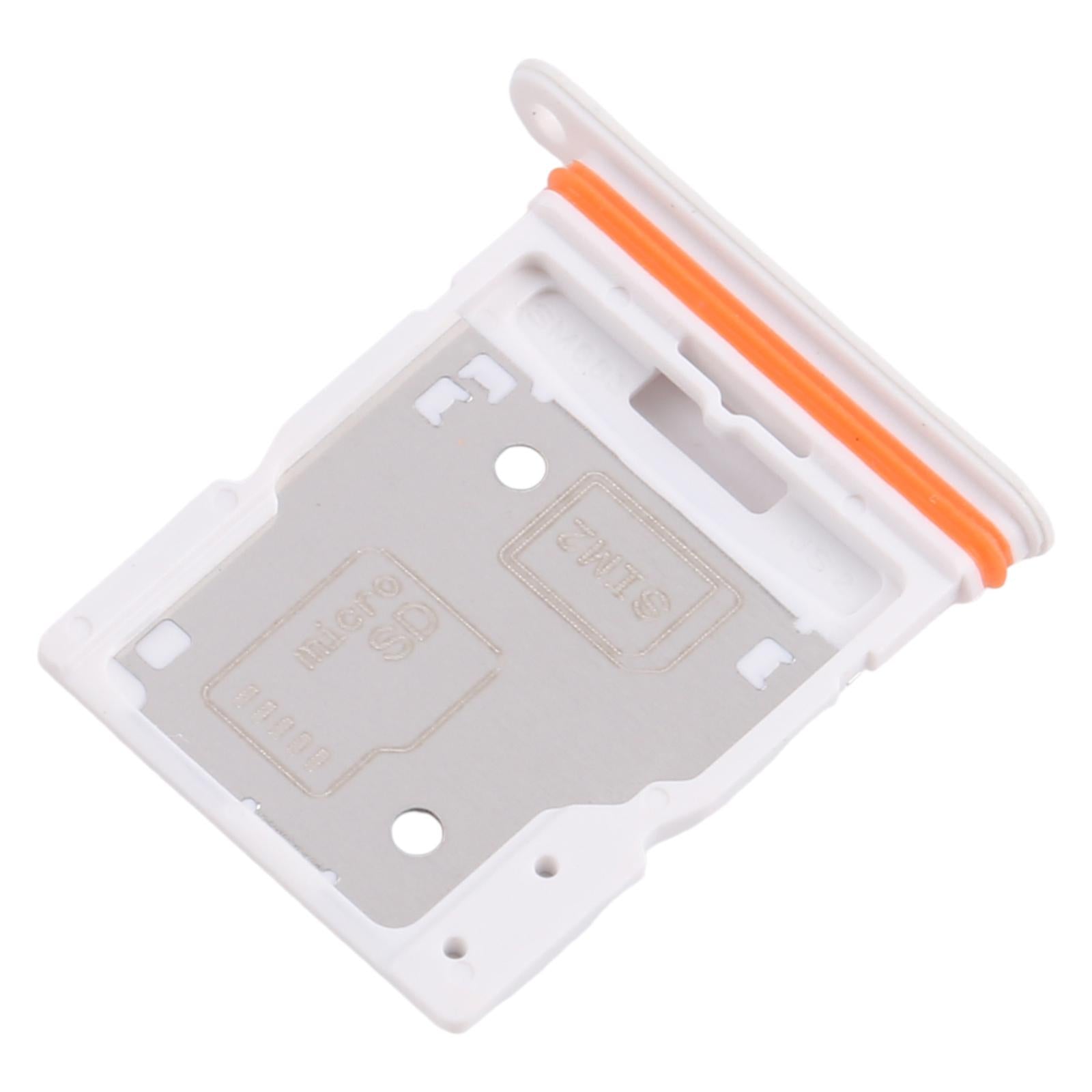 For Nothing CMF Phone 2 Pro SIM Card Tray + SIM Card Tray / Micro SD Card Tray (White)