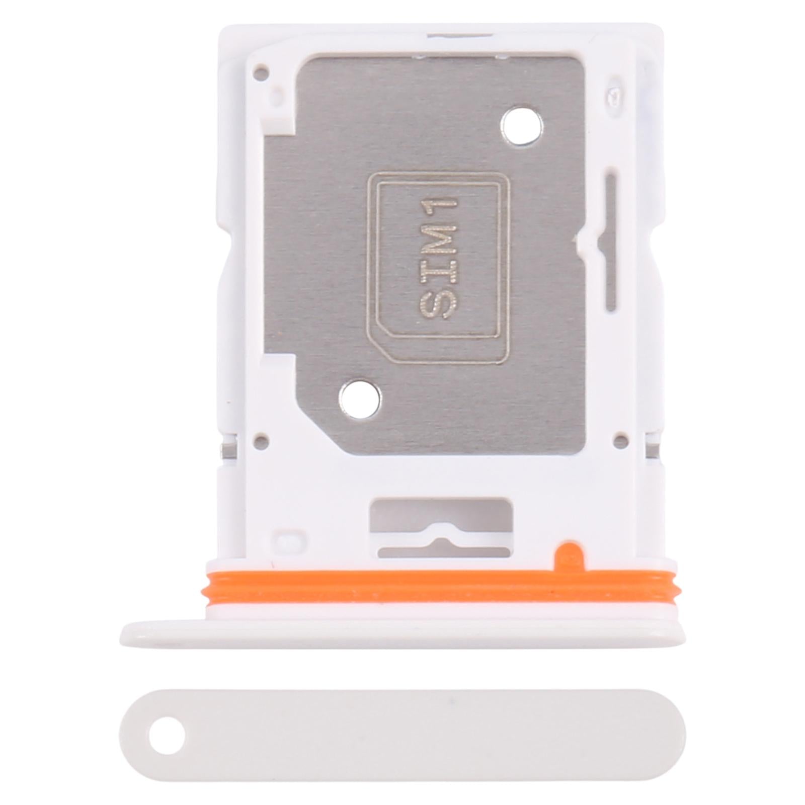 For Nothing CMF Phone 2 Pro SIM Card Tray + SIM Card Tray / Micro SD Card Tray (White)
