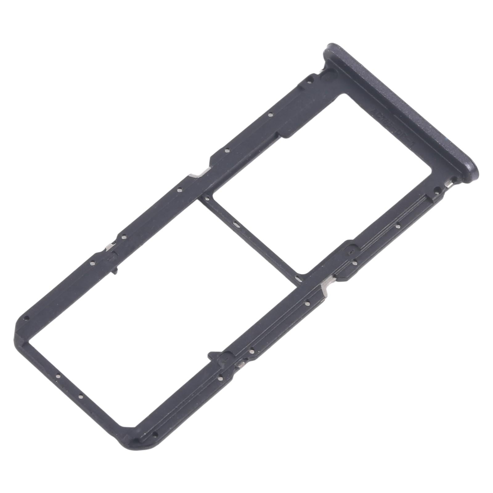 For OPPO A3x 4G CPH2641 10pcs Original SIM Card Tray + SIM Card Tray + Micro SD Card Tray (Black)