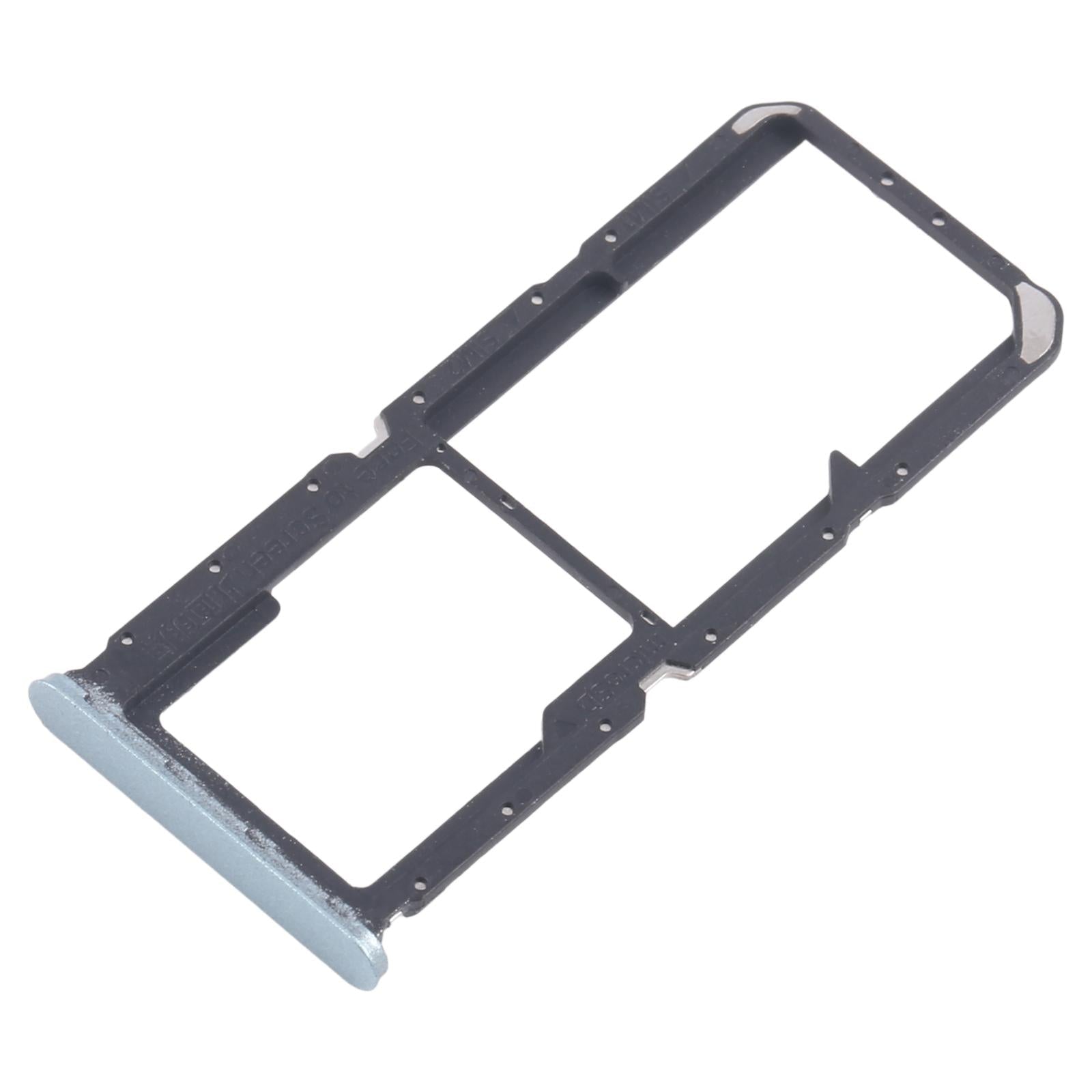For OPPO A3x 4G CPH2641 10pcs Original SIM Card Tray + SIM Card Tray + Micro SD Card Tray (Green)