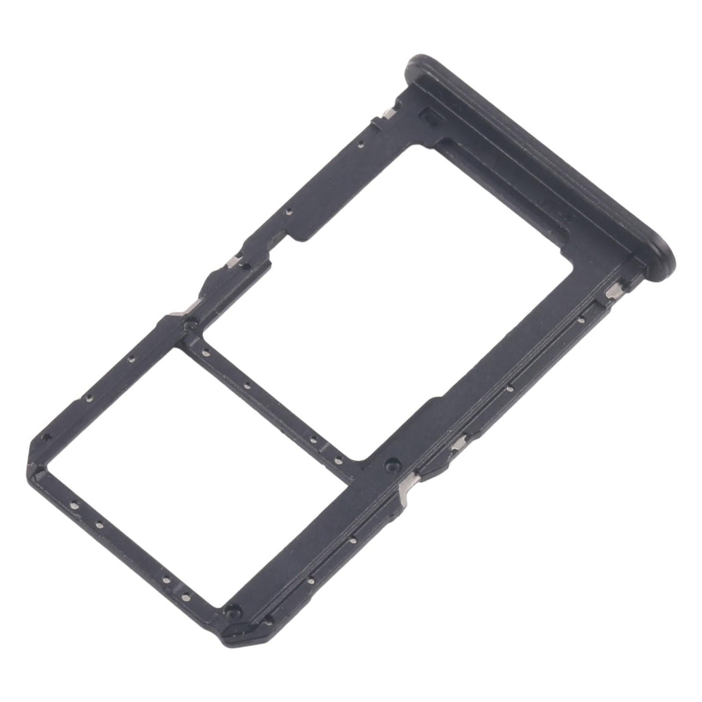 For OPPO A80 5G CPH2639 10pcs Original SIM Card Tray + SIM Card Tray / Micro SD Card Tray (Black)