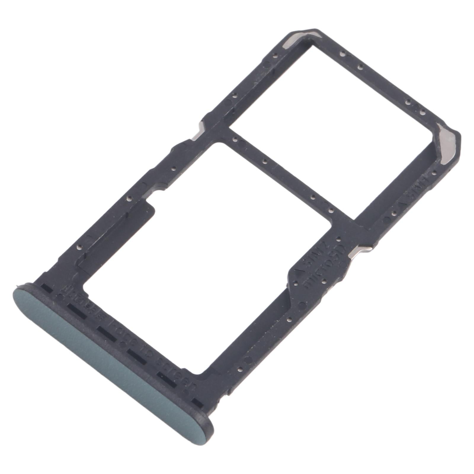 For OPPO A80 5G CPH2639 10pcs Original SIM Card Tray + SIM Card Tray / Micro SD Card Tray (Green)