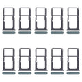 For OPPO A80 5G CPH2639 10pcs Original SIM Card Tray + SIM Card Tray / Micro SD Card Tray (Green)