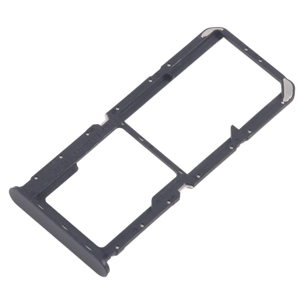 For OPPO Reno7 4G CPH2363 10pcs Original SIM Card Tray + SIM Card Tray + Micro SD Card Tray (Black)