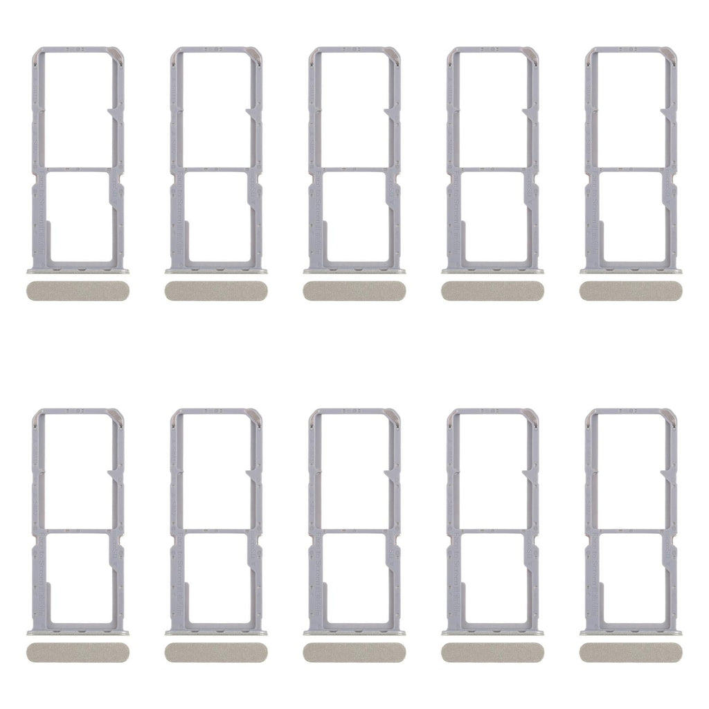 For OPPO Reno7 4G CPH2363 10pcs Original SIM Card Tray + SIM Card Tray + Micro SD Card Tray (Green)