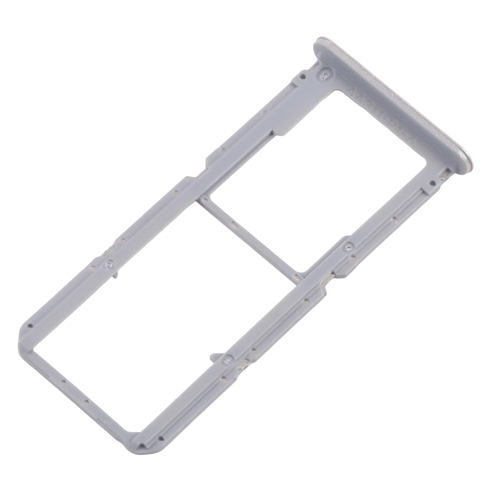 For OPPO Reno7 4G CPH2363 10pcs Original SIM Card Tray + SIM Card Tray + Micro SD Card Tray (Gold)