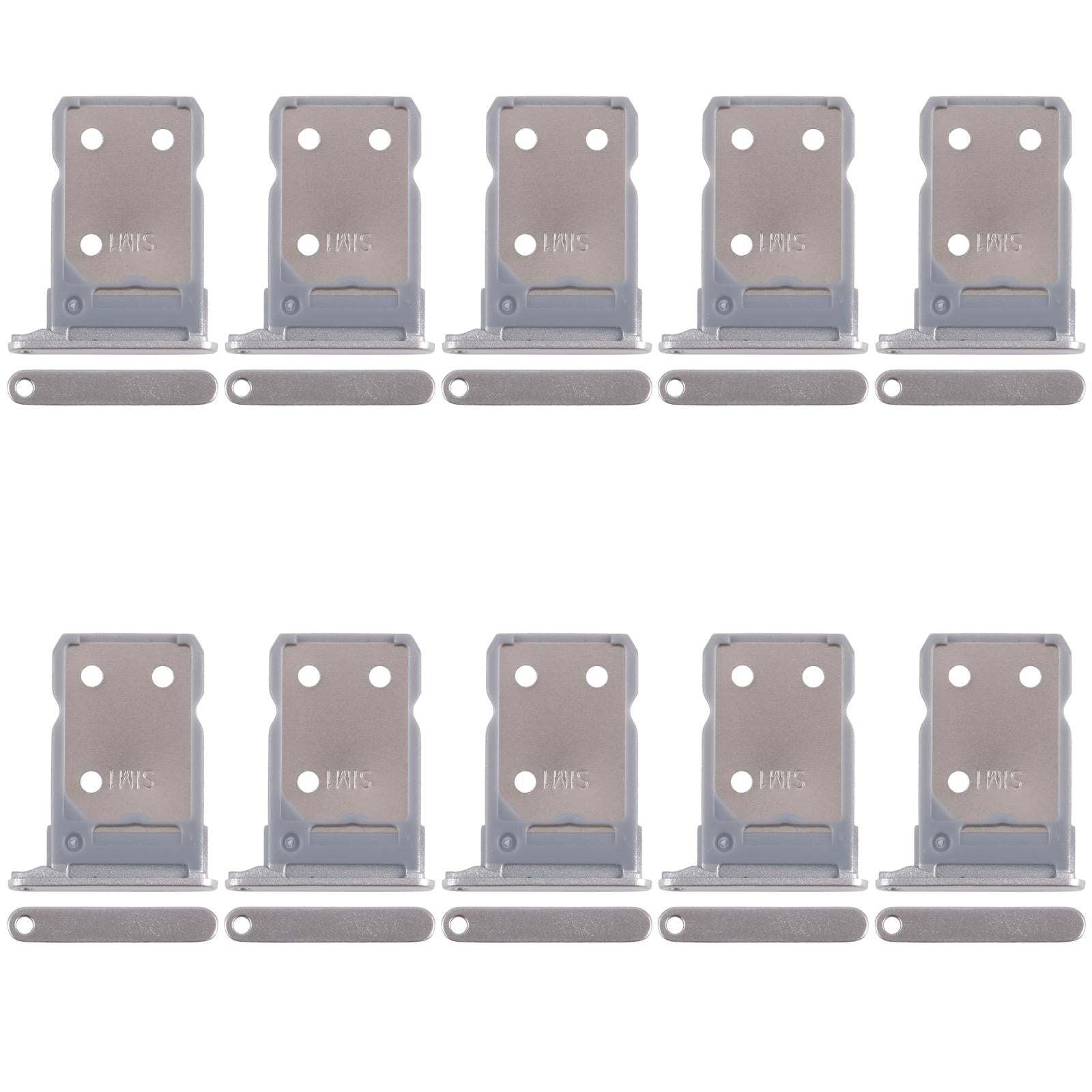 For OPPO Reno8 5G CPH2359 10pcs Original SIM Card Tray + SIM Card Tray (Gold)